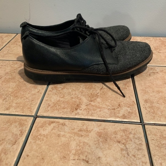 Clarks Raisie Bloom Oxfords Black size 8.5 - Picture 5 of 8
